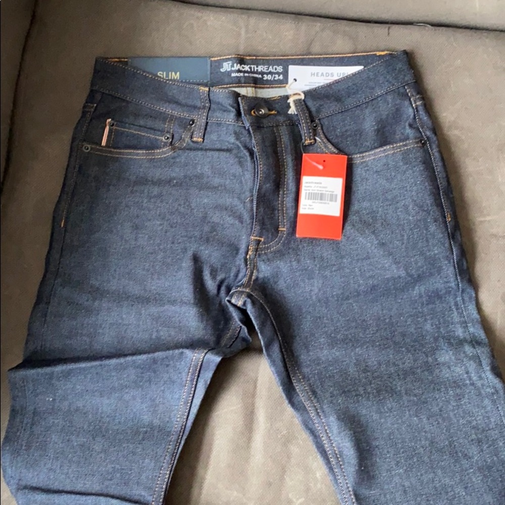 NWT Jack Threads Slim Stretch Men’s Jeans Sz 30/34